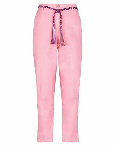 Aniye By Woman Pants Pink Cotton, Elastane Cover