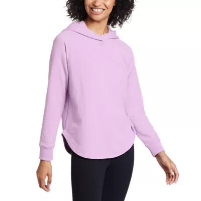 Eddie Bauer Women's Cozy Camp Shirttail Hem Hoodie Cover