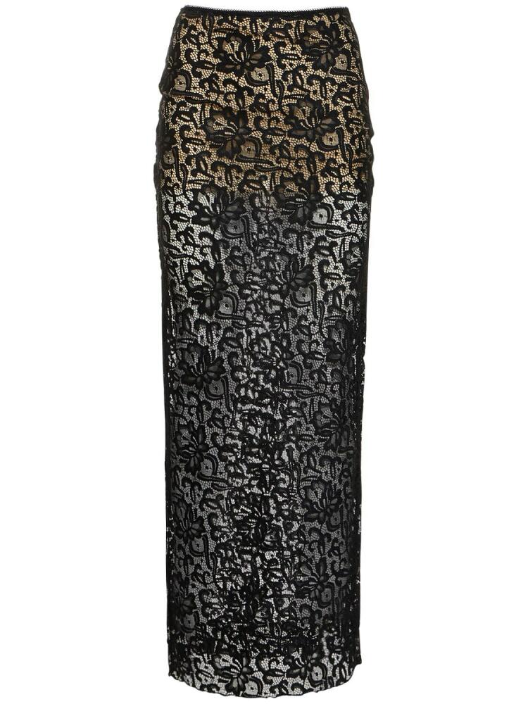 ROTATE Lace Maxi Skirt Cover