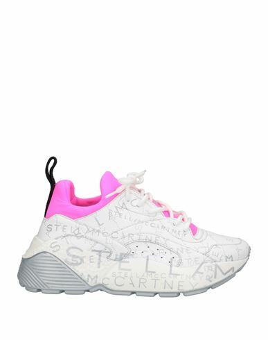 Stella Mccartney Woman Sneakers White Textile fibers Cover