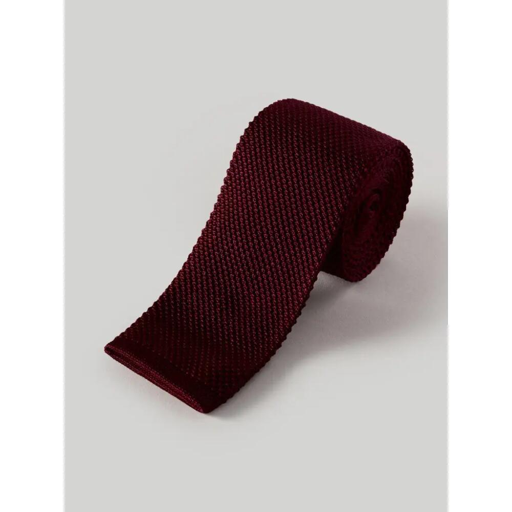 Robert Talbott Redford Silk Knit Necktie in Wine Cover