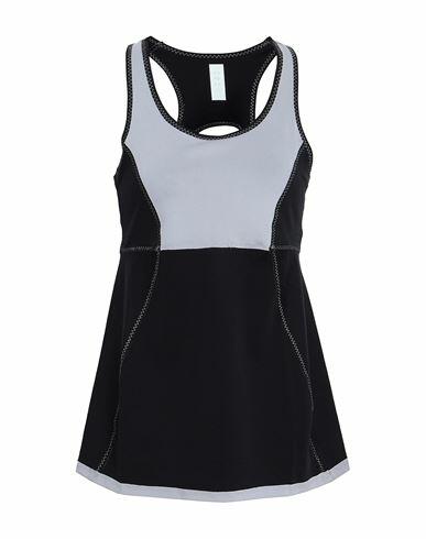 Sàpopa Woman Tank top Black Nylon, Polyester, Elastane Cover