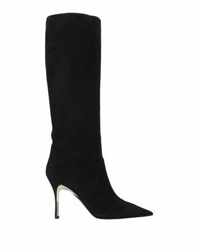 Furla Furla Code Knee Boot T. 90 Woman Boot Black Soft Leather Cover