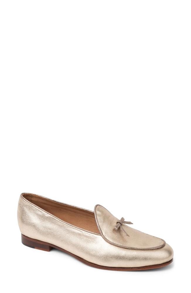 patricia green Coco Loafer in Gold Cover