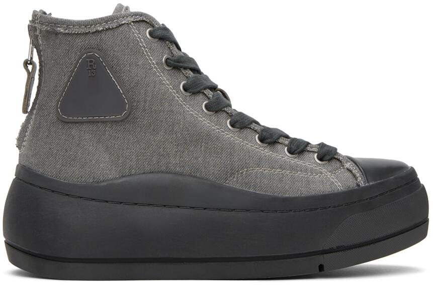 R13 Gray Kurt Sneakers Cover