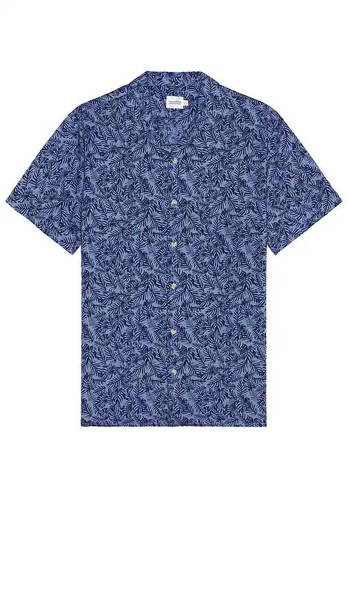 Fair Harbor The Casablanca Camp Shirt in Blue Cover