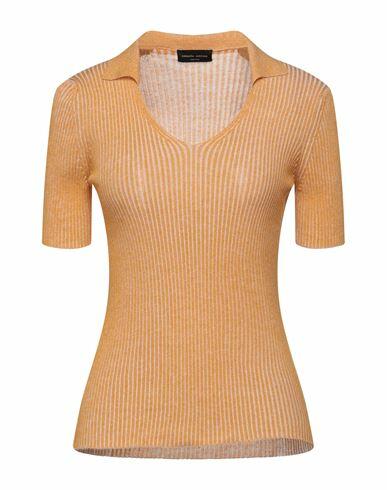 Roberto Collina Woman Sweater Ocher Cotton Cover