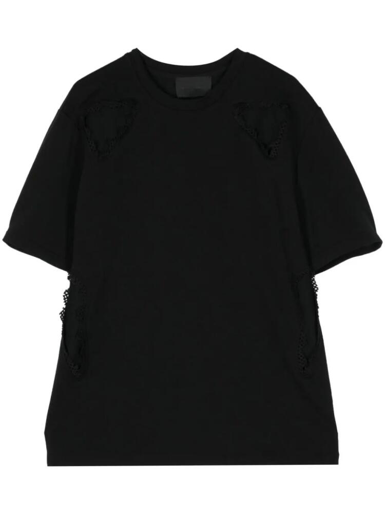 HELIOT EMIL crew-neck short-sleeve T-shirt - Black Cover