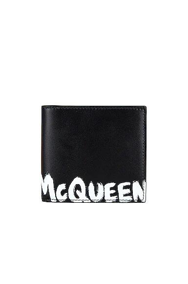 Alexander McQueen Billfold in Black Cover