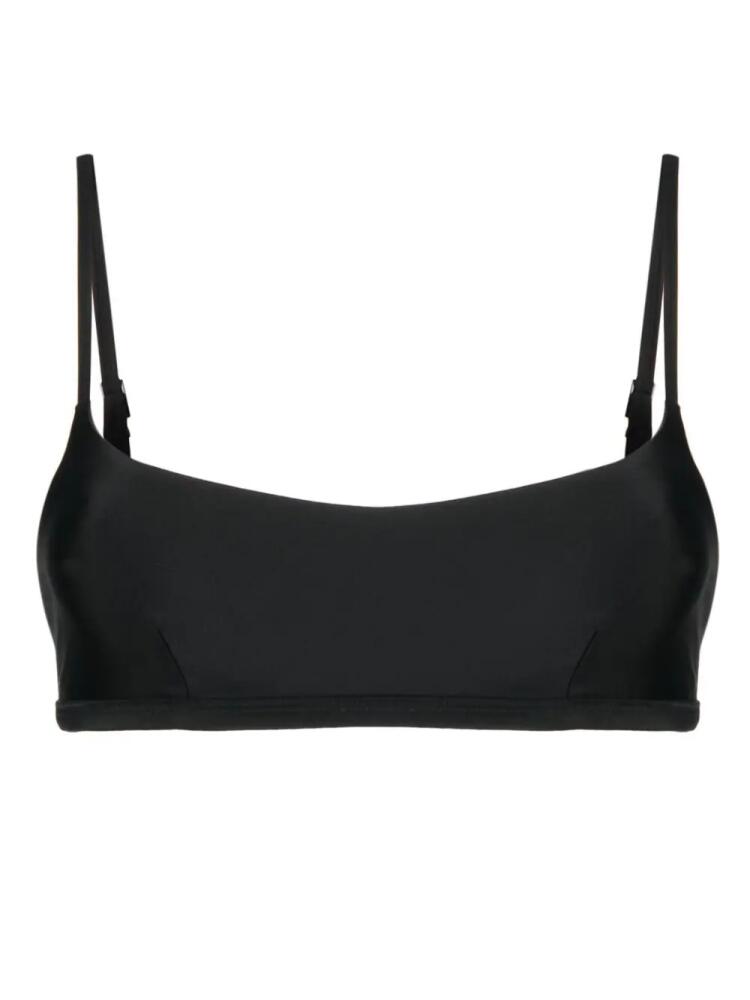 Matteau adjustable-strap bikini top - Black Cover