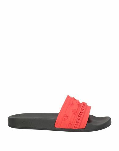 Amiri Man Sandals Red Rubber Cover