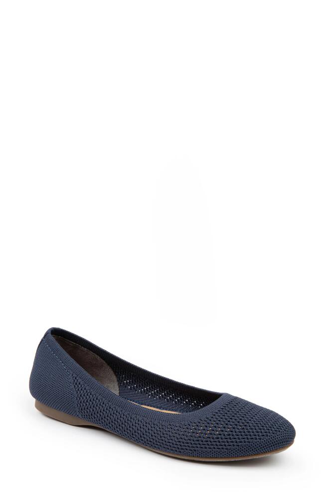 Me Too Bevin Knit Skimmer Flat in Navy Cover