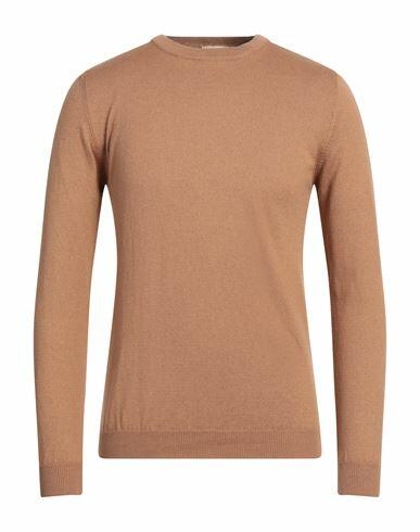 Bellwood Man Sweater Camel Cotton, Cashmere Cover