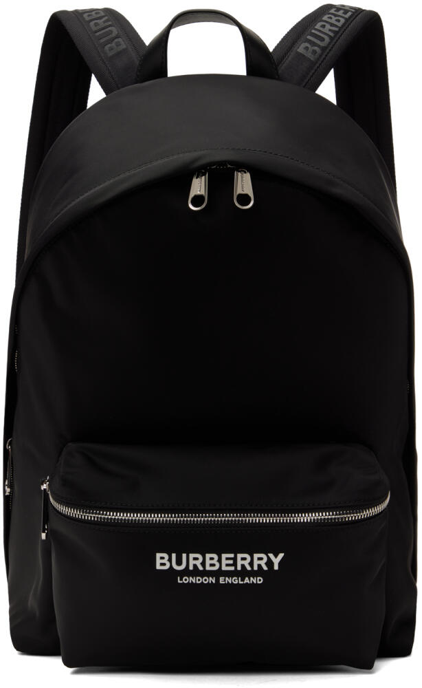 Burberry Black Nylon Backpack Cover