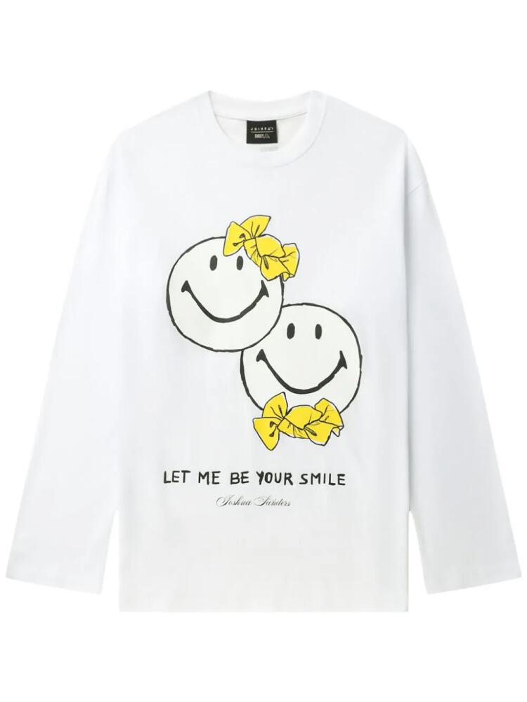 Joshua Sanders Smile T-shirt - White Cover