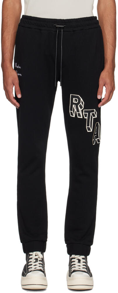 RTA Black Owen Sweatpants Cover