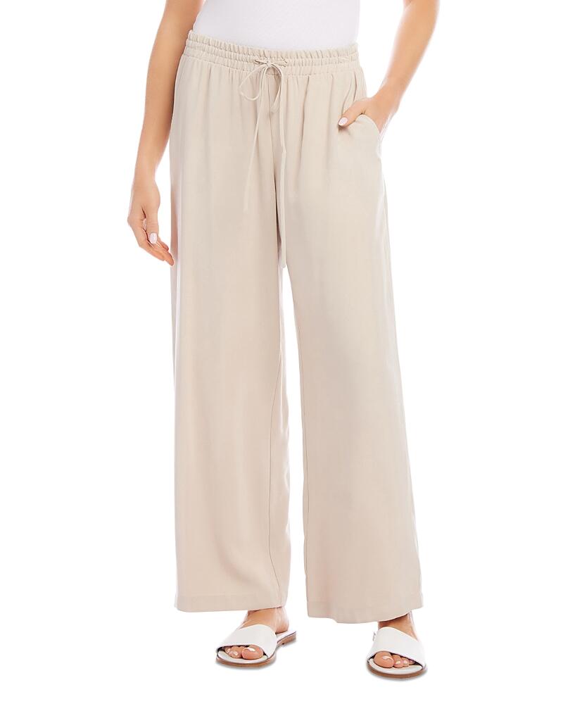 Karen Kane Drawstring Wide Leg Pants Cover