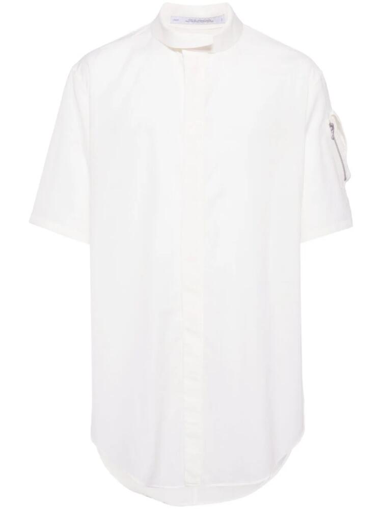 Julius short-sleeve poplin shirt - Neutrals Cover