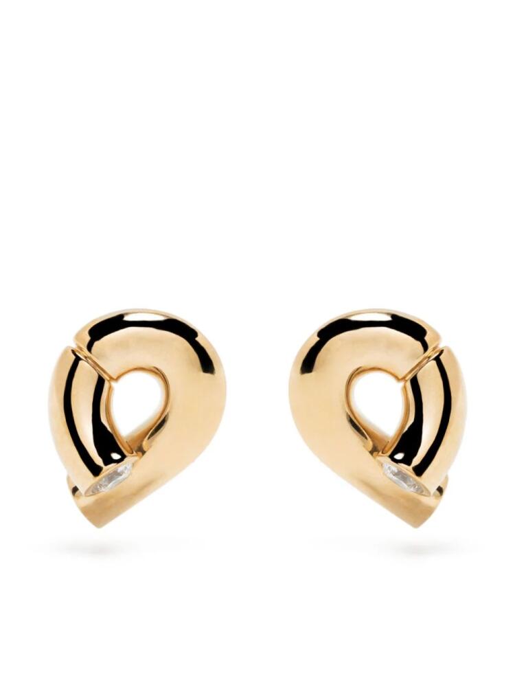 Tabayer 18kt yellow gold Oera diamond stud earrings Cover