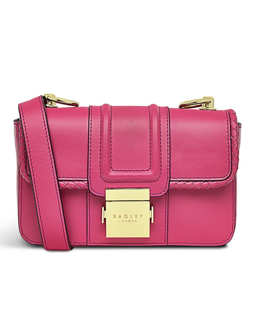 Radley London Hanley Close Weave Mini Flapover Crossbody - Coulis Cover