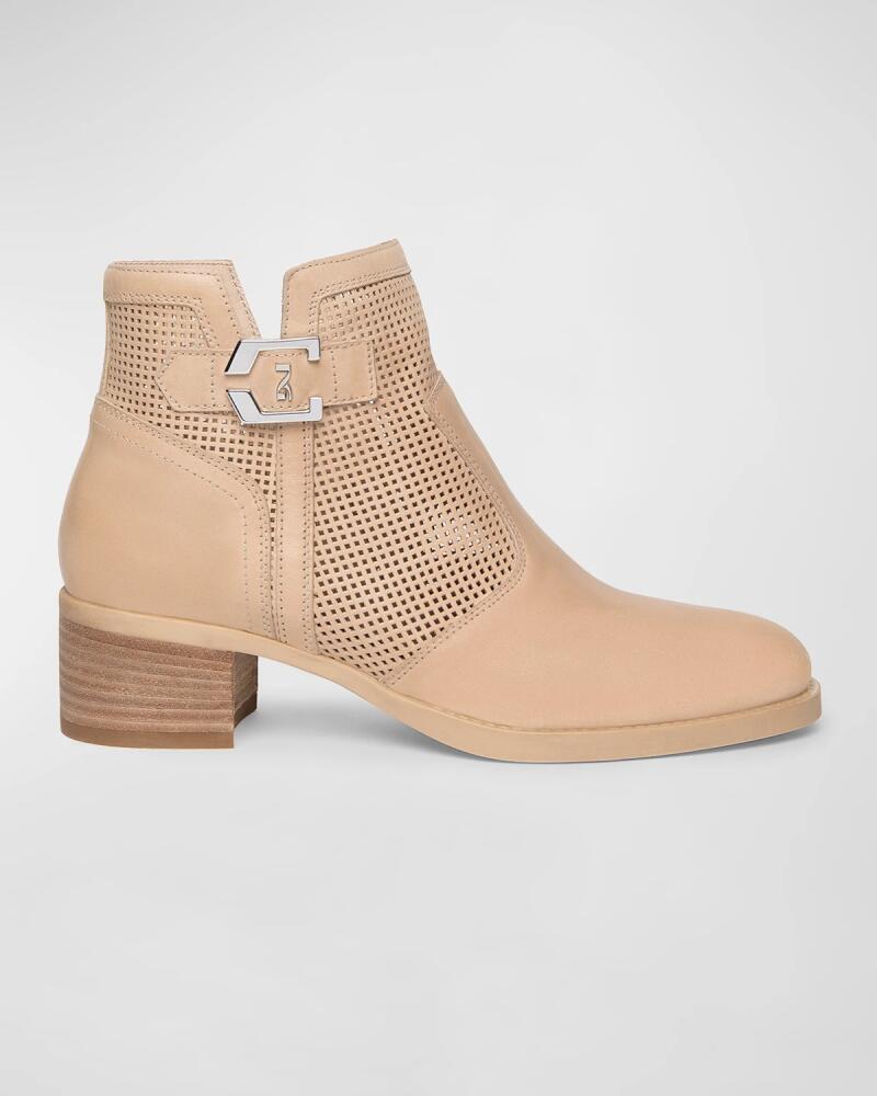 NeroGiardini Perforated Leather Booties Cover