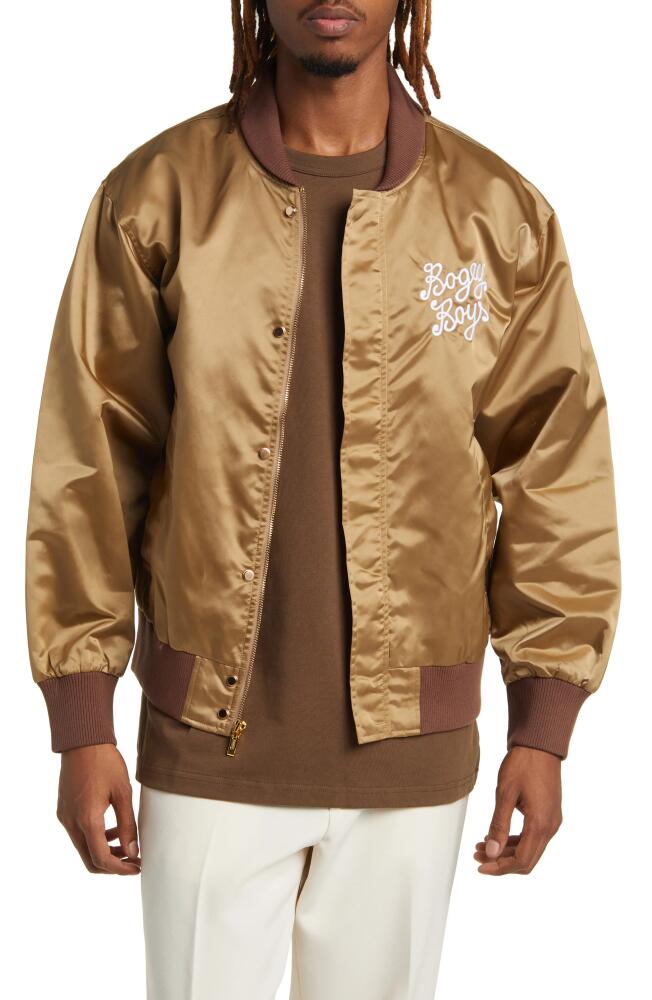 BOGEY BOYS Bomber Jacket in Tan Cover