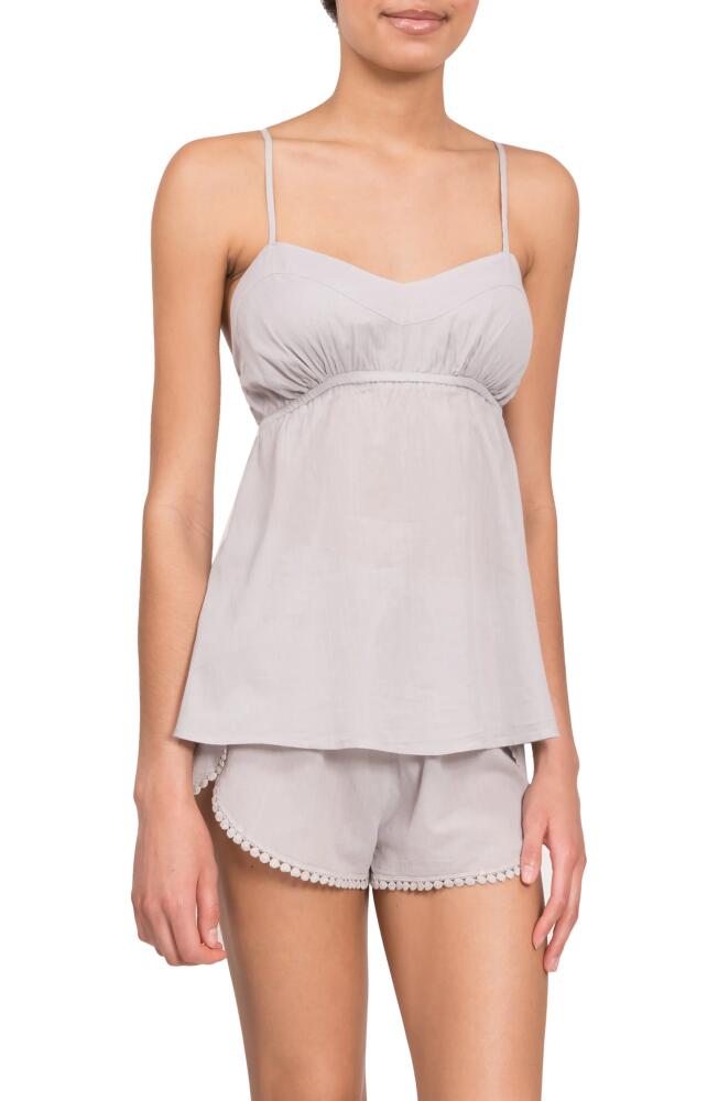 Everyday Ritual Lily Daisy Camisole Short Pajamas in Mist Cover