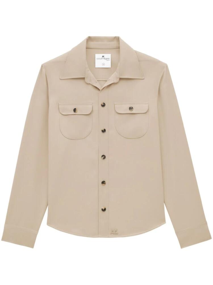 Courrèges western shirt - Neutrals Cover