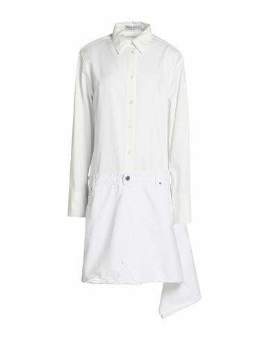 Jw Anderson Woman Mini dress White Cotton Cover