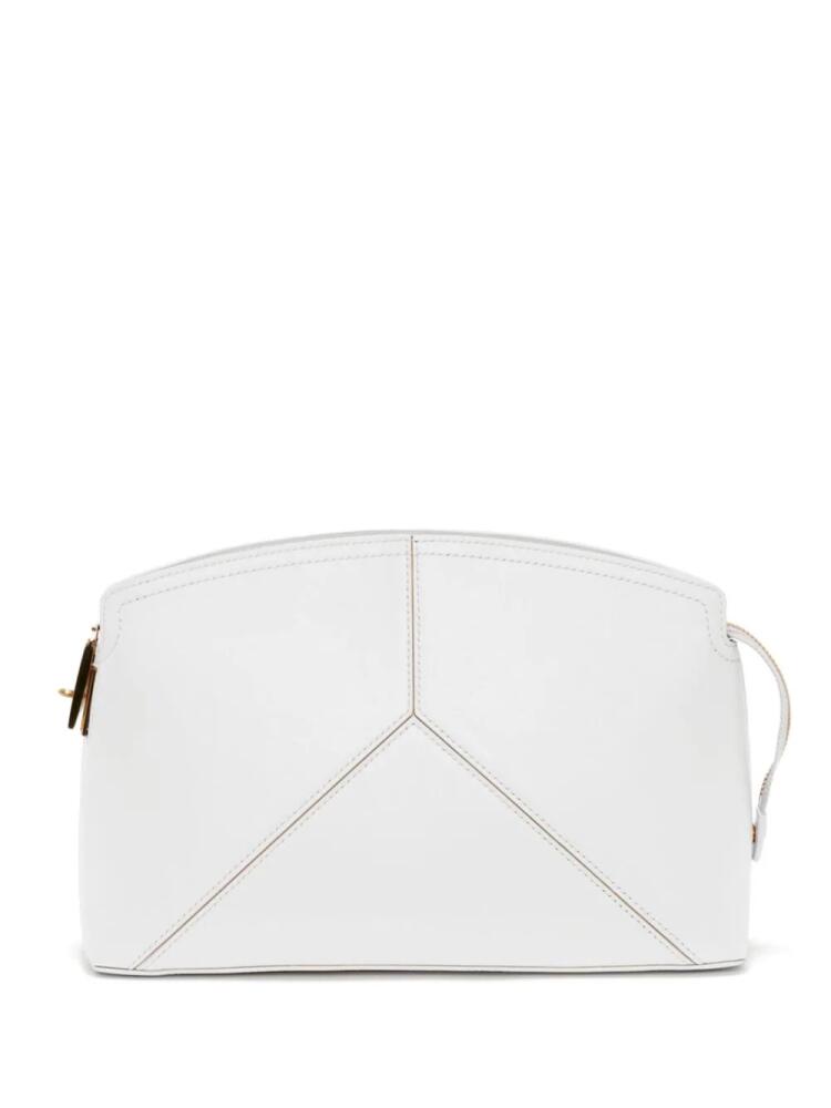 Victoria Beckham Victoria clutch bag - White Cover