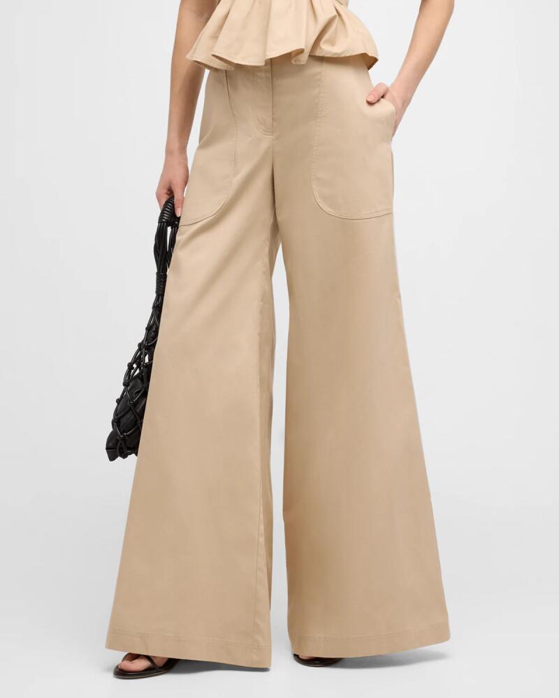 JBQ Oslo Wide-Leg Puddle Pants Cover