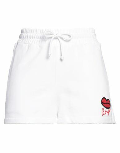 Sonia Rykiel Woman Shorts & Bermuda Shorts White Cotton Cover