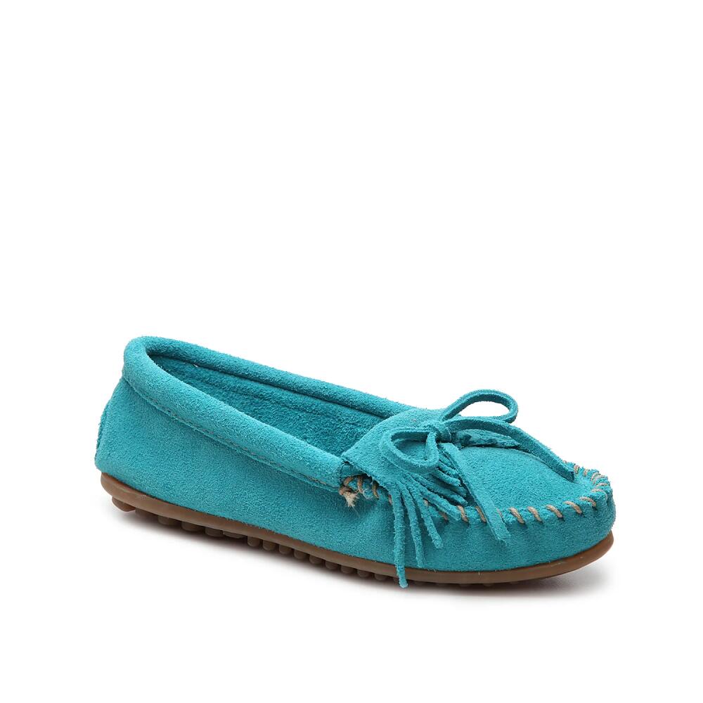 Minnetonka Kilty Moccasin | Women's | Turquoise Cover