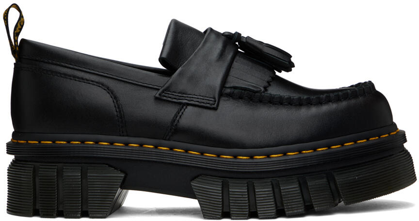 Dr. Martens Black Audrick Platform Loafers Cover