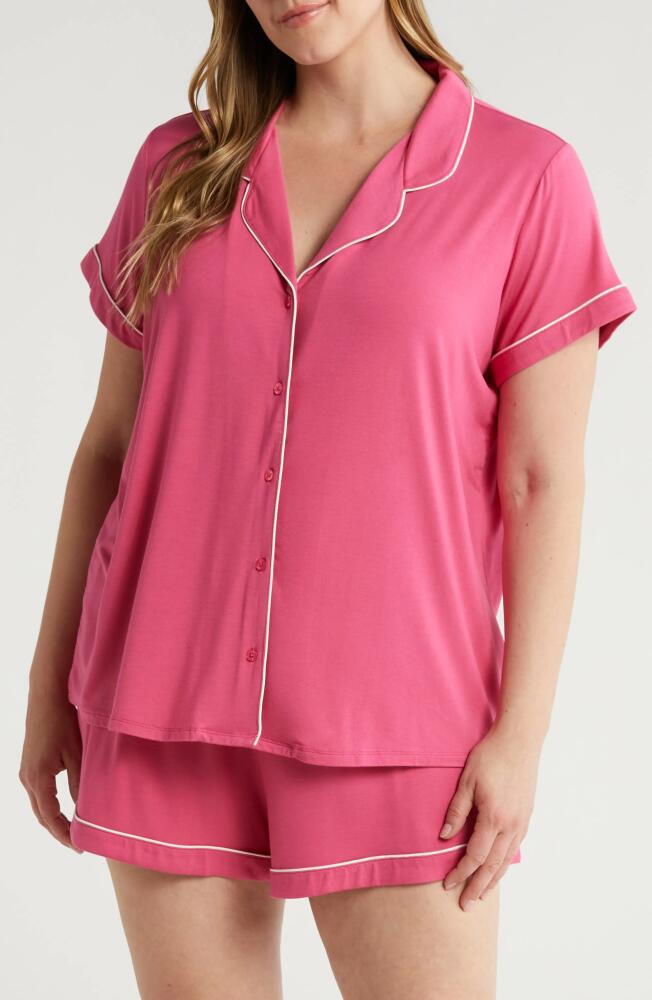 Nordstrom Moonlight Eco Short Pajamas in Pink Carmine Cover