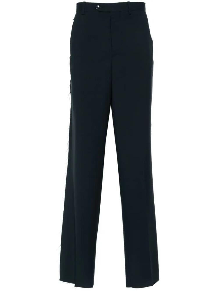 Paura Troy wool tailored trousers - Blue Cover