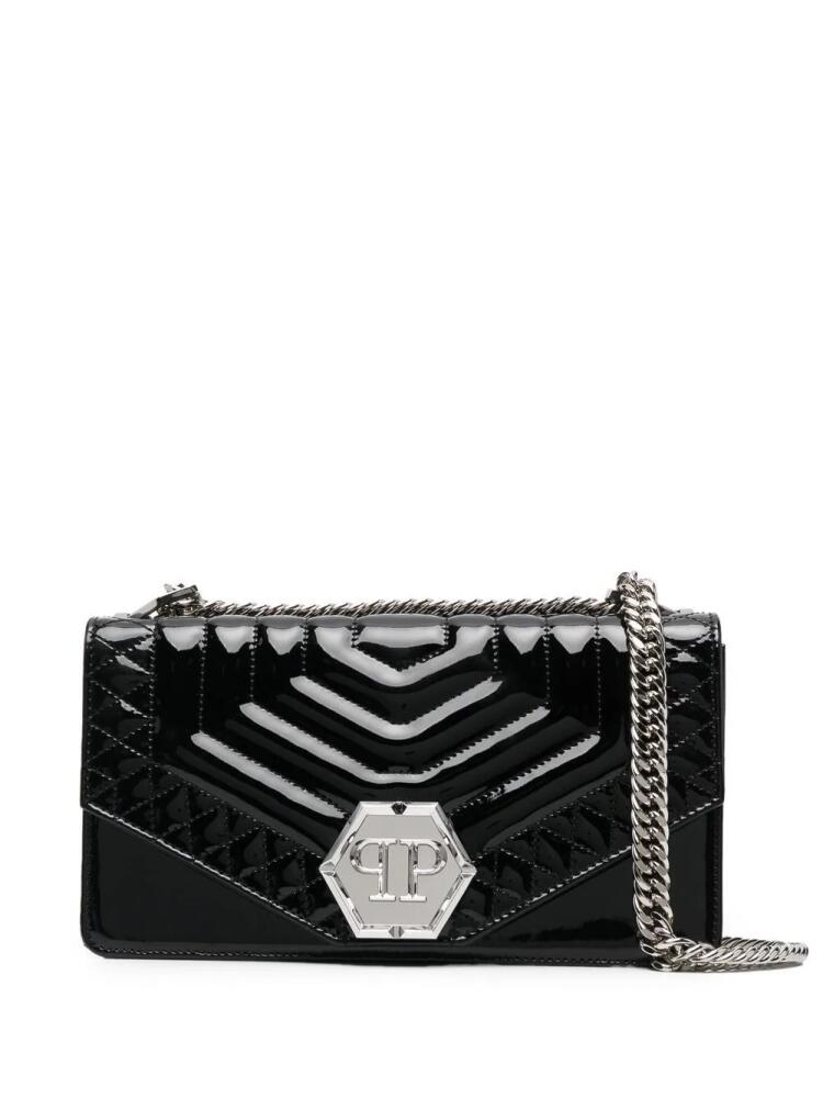 Philipp Plein Hexagon medium shoulder bag - Black Cover