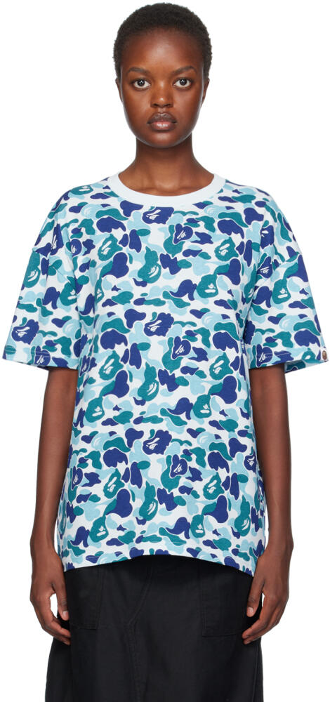 BAPE Blue ABC Camo T-Shirt Cover