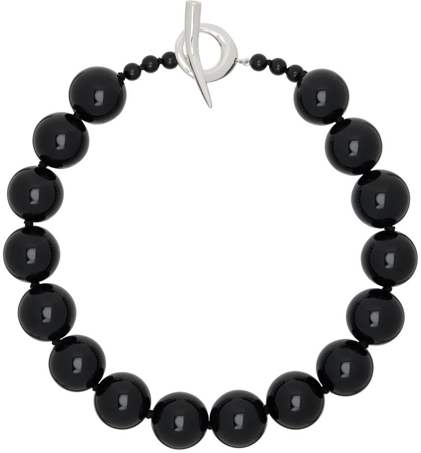 Sophie Buhai Black Onyx Boule Collar Necklace Cover