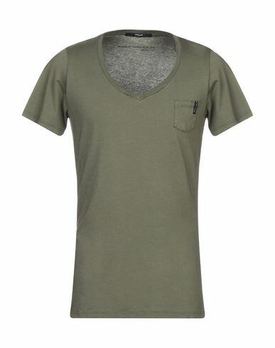 Takeshy Kurosawa Man T-shirt Military green Cotton Cover