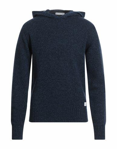 Manuel Ritz Man Sweater Navy blue Wool, Polyamide Cover