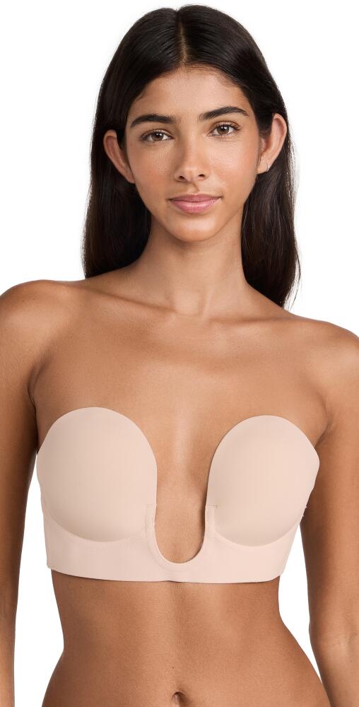 Fashion Forms U Plunge Backless Strapless Bra Almond Cover