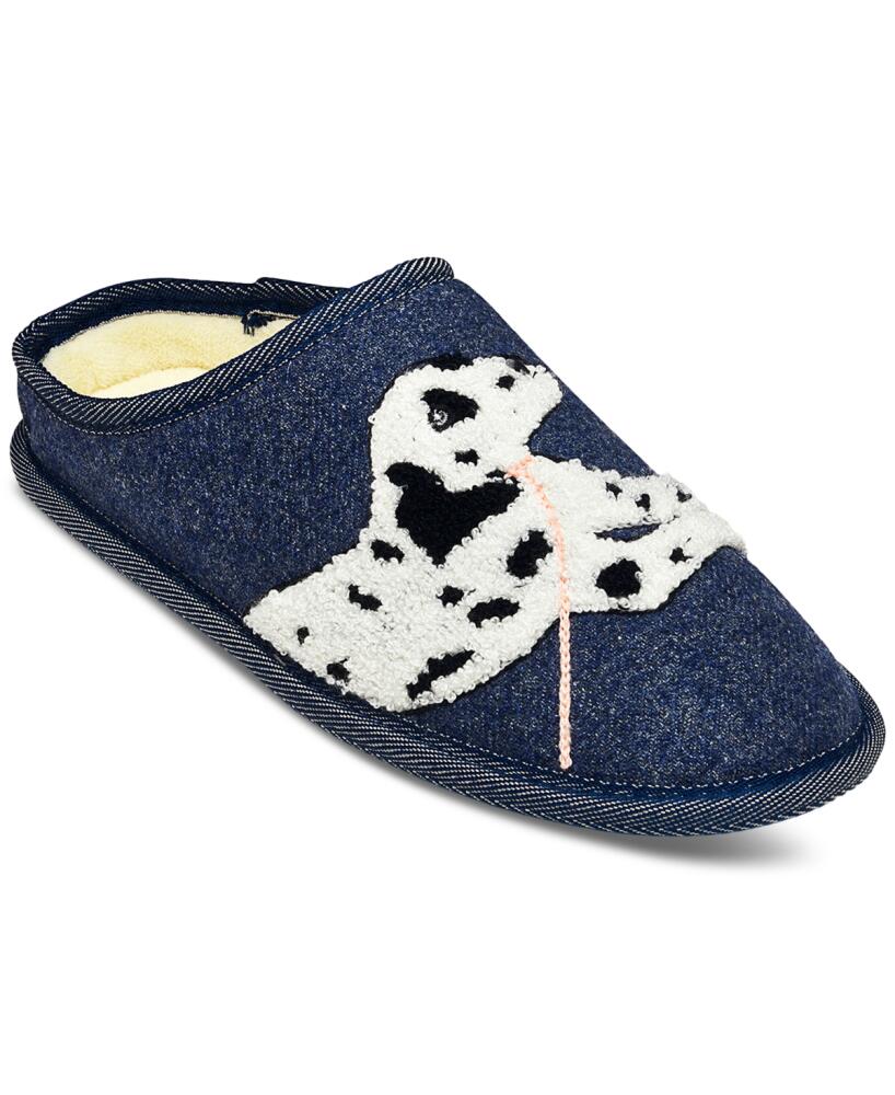 Radley London Women's Radley & Friends Embroidered Slippers - Dalmatian, Navy Cover