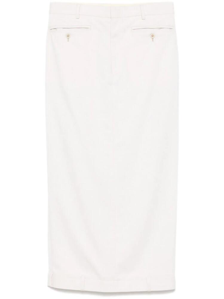 BETTTER Upside-down midi skirt - White Cover