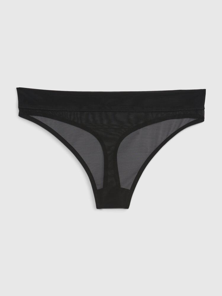 Gap Mesh Thong Cover