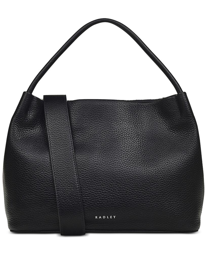 Radley London Ivydale Road Small Leather Zip Top Satchel - Black Cover