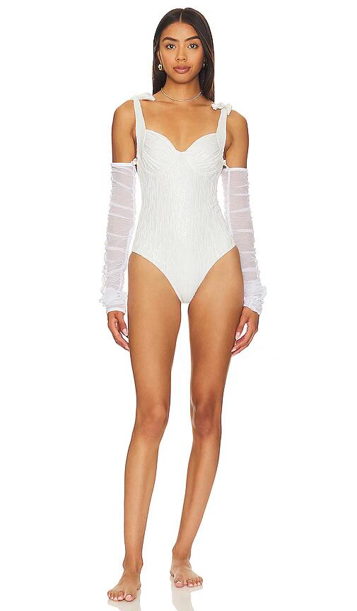 BOAMAR Millie Cheeky One Piece in White Cover