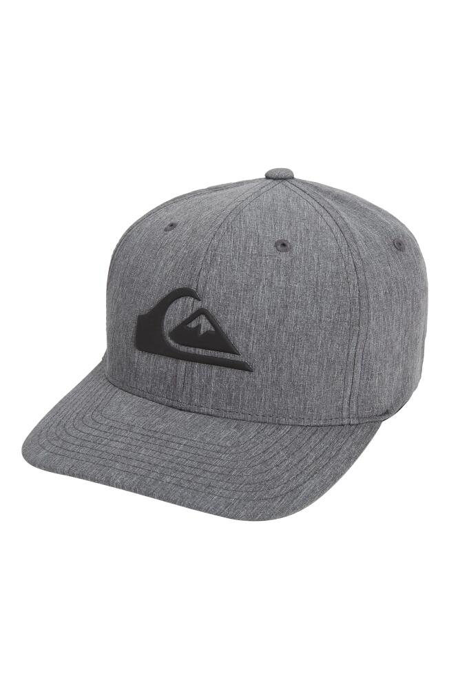 Quiksilver Amped Logo Baseball Cap in Dark Grey Cover