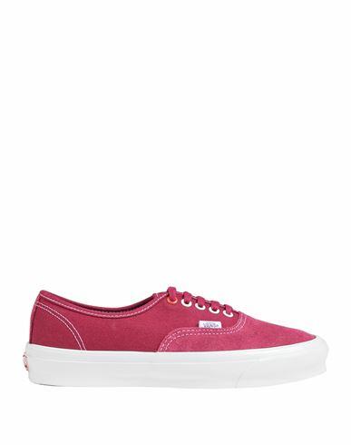 Vans Vault Man Sneakers Garnet Leather, Textile fibers Cover