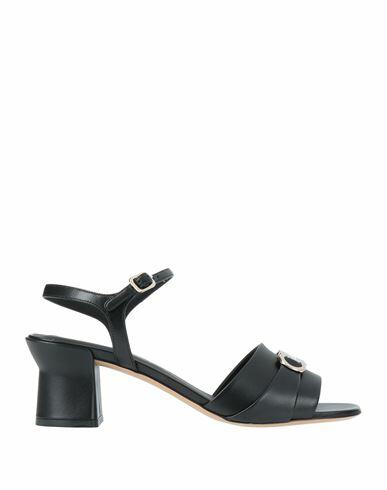 Ferragamo Woman Sandals Black Lambskin Cover